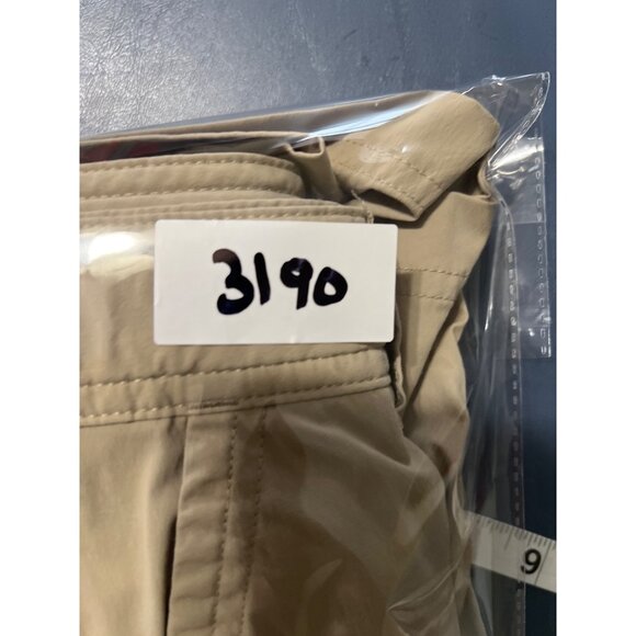 REI Co-Op Womens Cargo Hiking Shorts Size 14 Beige Nylon Outdoors Gorpcore - Picture 12 of 12